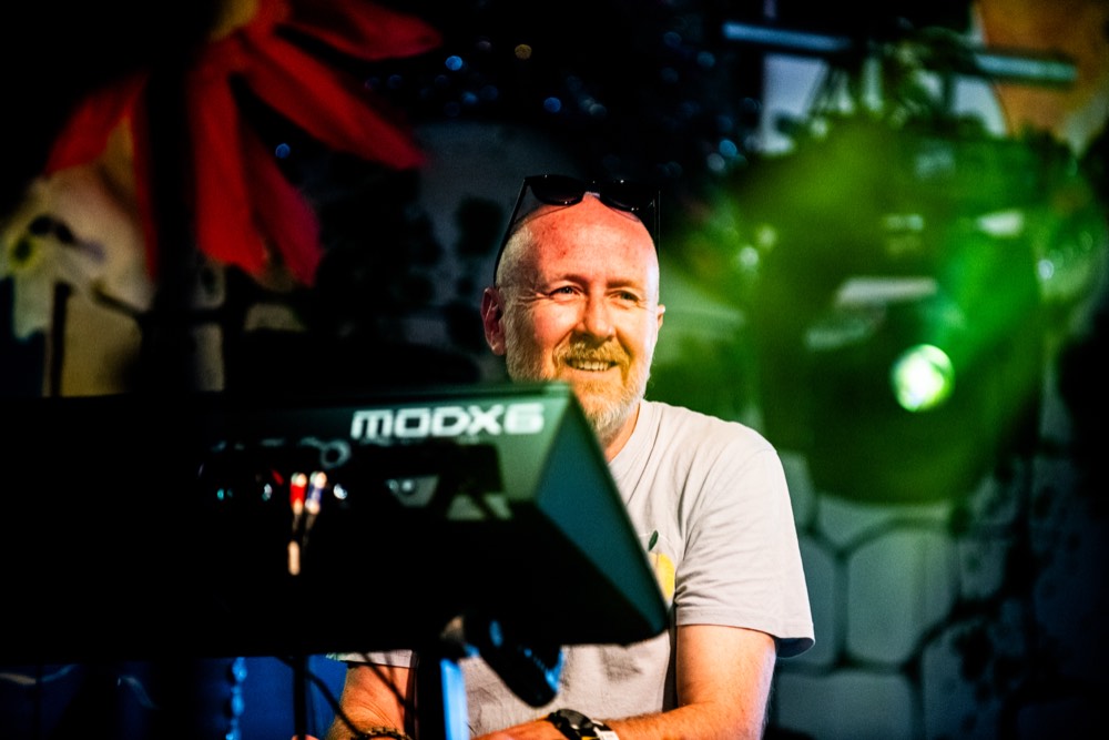 Keyboard player of The CJP Band